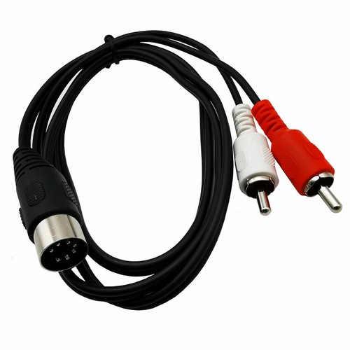 7pin midi din - midi, male