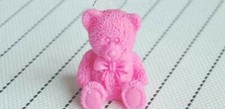 Silicone Bear Mould 3D Cake Decorating Teddy Chocolate Fondant Candle Resin Clay