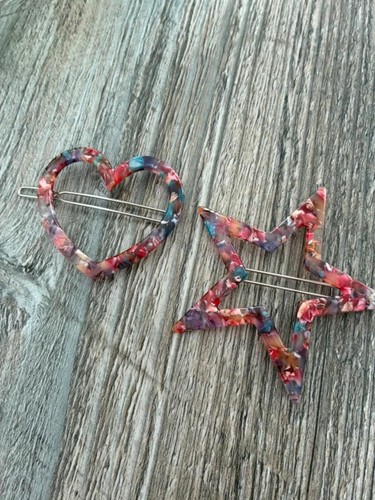Tortoiseshell y2k heart - tortoiseshell, &