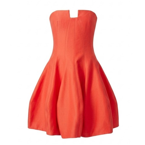 Halston heritage red cotton - halston,