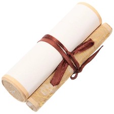 2pc Blank Scroll Parchment Paper Long Wedding Retro Hanging Painting