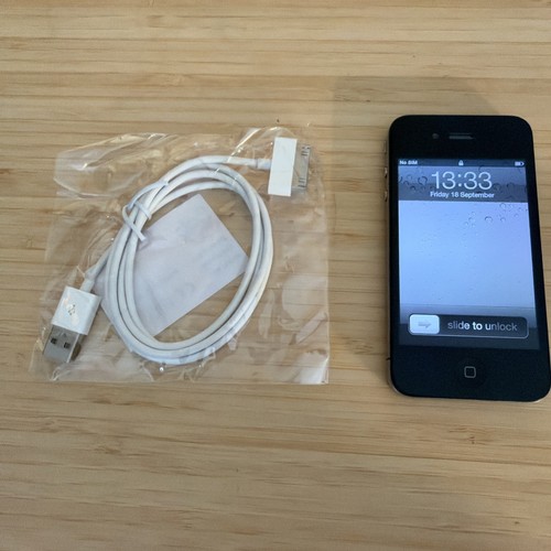 Apple iphone 32gb black - 4,