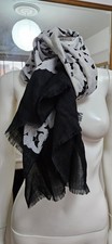 WHISTLES grey black 100% wool