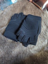 HELIKON HFG GLOVES BLACK MEDIUM TOUGH COMFORTABLE FINGERLESS BRILLIANT .