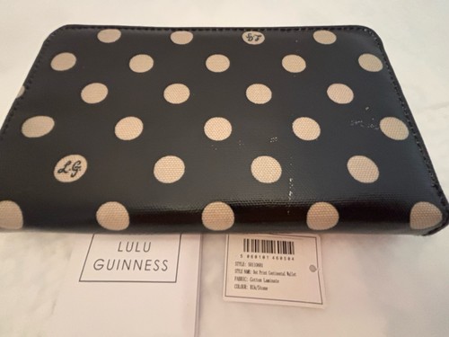 Lulu guinness black with cream - guinness,