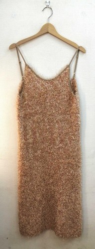Lame knit cami dress women - lame,