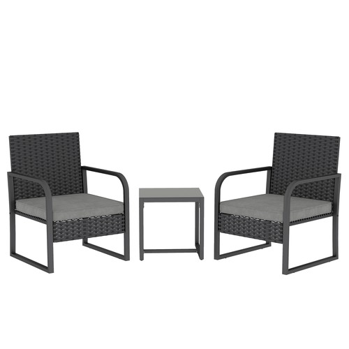 Outsunny rattan bistro - outsunny,