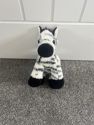 Aurora small zebra soft toy