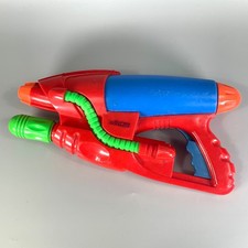 Vintage Super Soaker Water Gun Pistol Larami 1999 Hasbro Red Blue Green Orange