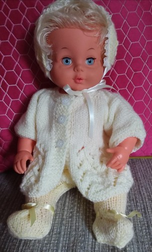 Tiny tears hand knitted