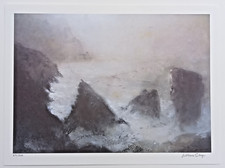 Nice Hand Signed William Selwyn Ltd Edition Print Trwyn Clogwyn Welsh Art