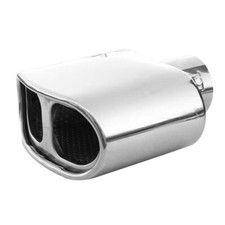Twin Exhaust Tip Trim Pipe