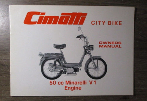 Cimatti moped minarelli - cimatti, cc