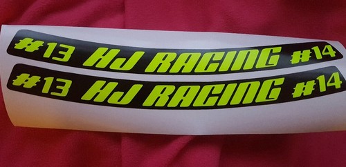 Helmet visor sticker decal - visor,