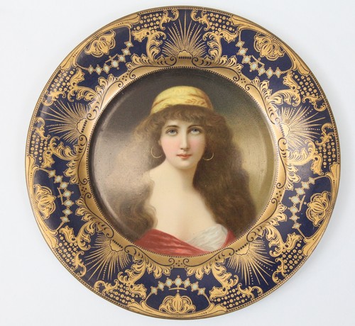 Antique tin litho vienna - tin,