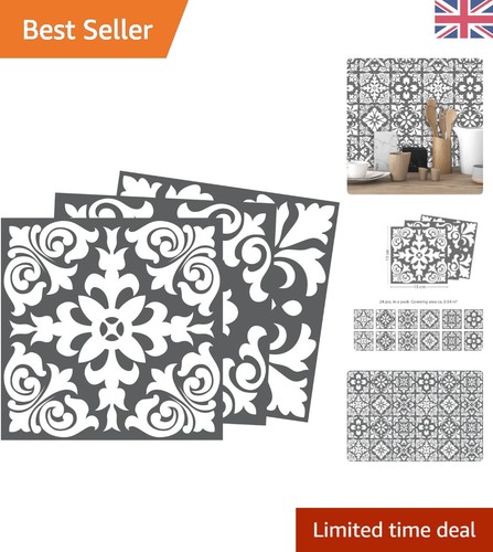 Moroccan floral adhesive - adhesive, wall