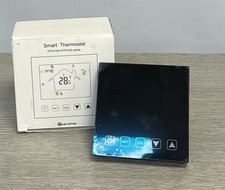 KETOTEK Smart Thermostat WiFi Black for Boiler/Water Underfloor Heating KTF016C