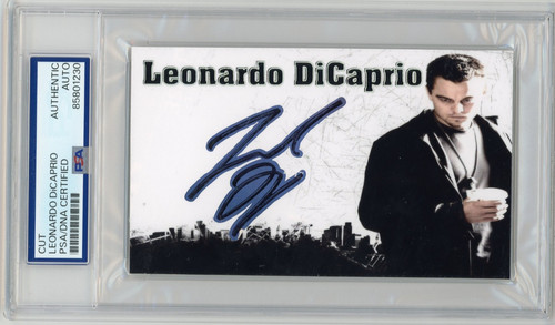 Leonardo dicaprio signed - leonardo,