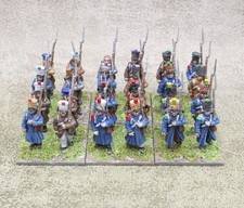 28mm Napoleonic FRENCH INFANTRY x24 Well Painted Black Powder Warlord 33699