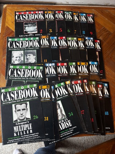 Vintage murder casebook - vintage,