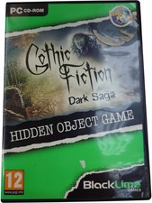 Gothic Fiction Dark Saga PC CD-ROM Hidden Object Game BlackLime