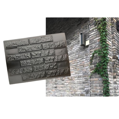 Vertical concrete stamps - concrete,