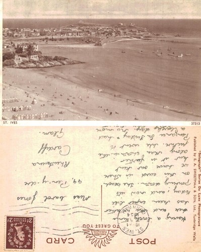 Vintage postcard ives - -,