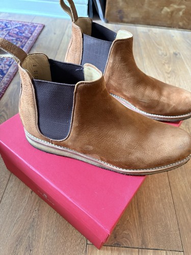 Saddle brown chelsea boots - saddle,