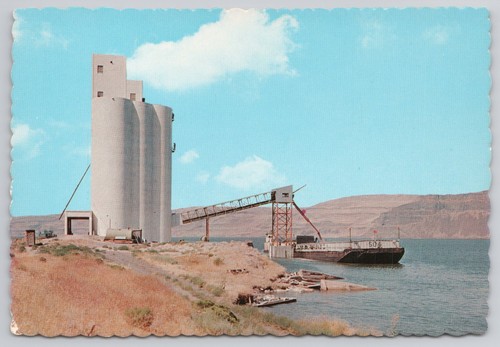 Vintage postcard port - vintage, kelly