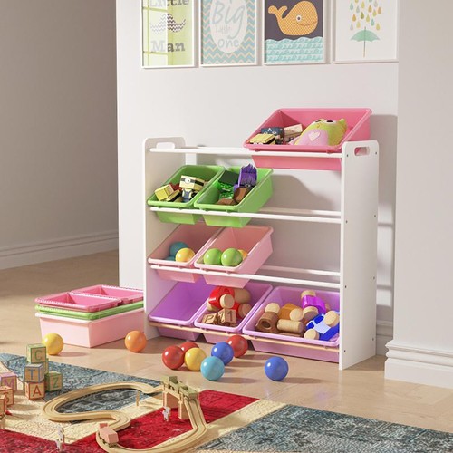 Kids toy storage rack unit - storage,