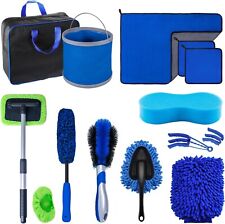 Extendable Duster with Extension Pole Up to 100 Inch, Reusable Bendable Cobweb