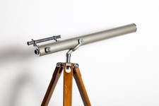 Vintage Astron Telescope on Tripod Stand Working + Finder Scope