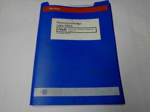 Workshop manual lupo - workshop, vw