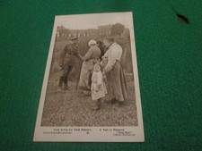 WW1 THE KING TALKS TO PEASANTS