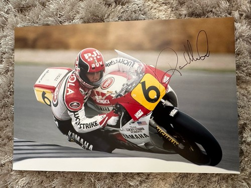 Randy mamola hand signed - randy,