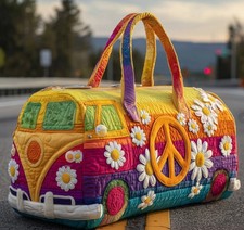 47Styles Hippie Van Printed