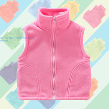 Kids Fleece Vest Jacket