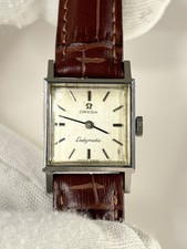 OMEGA Ladymatic Ladies Vintage 1960’s Automatic Silver Square Dress Watch