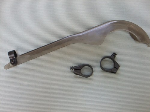 Smoke colored chain guard - , for