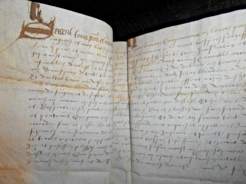 1660 antique handwritten