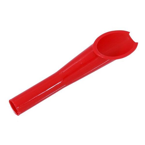 Capless fuel tank funnel - tank, oil