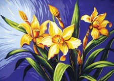 Daffodil Tapestry Needlepoint