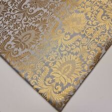 Luxury Floral Brocade Material