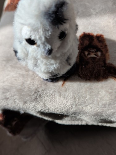 Snowy owl plush - snowy, stuffed