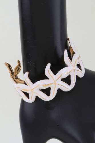 Summer starfish cuff bracelets - cuff,