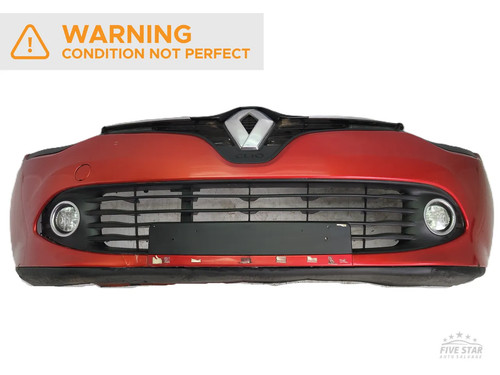 Renault clio front bumper 2013 - bumper,