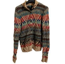 Ralph Lauren colourful Aztec