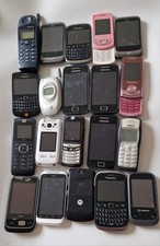 Joblot Of 20x Working & Untested Old Mobile Phones With Batteries - £2 Each!