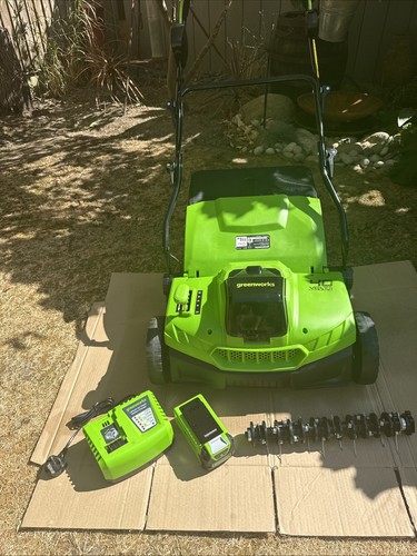 Greenworks 40v scarifier - 40v,