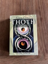 Aleister Crowley Thoth Tarot Deck Vintage, Orbo Templi Orientis, 78 Cards